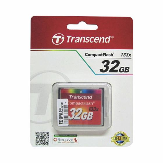 Cartao Memoria Compact Flash CF 32GB Transcend 133x Menor preço em Cartao Memoria Compact Flash CF 32GB Transcend 133x