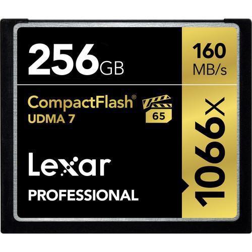 Imagem de Cartão Memória Lexar Compactflash 256Gb Udma7 160Mbs