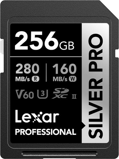 Imagem de Cartão memória lexar sd xc 256gb 280mb/s uhs-ii v60 lsdsipr256g-bnnnu