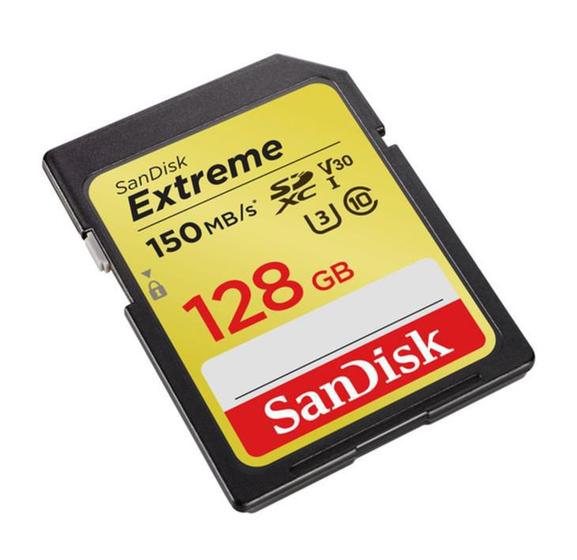 cartao memoria sandisk sdxc extreme c10 u3 4k 180mb/s 128gb Menor preço em cartao memoria sandisk sdxc extreme c10 u3 4k 180mb/s 128gb