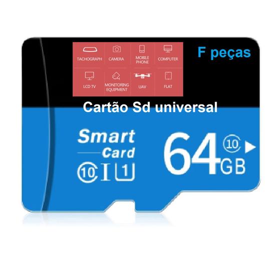 Imagem de Cartão Micro Sd 64gb Para Celulares Smartphone Android