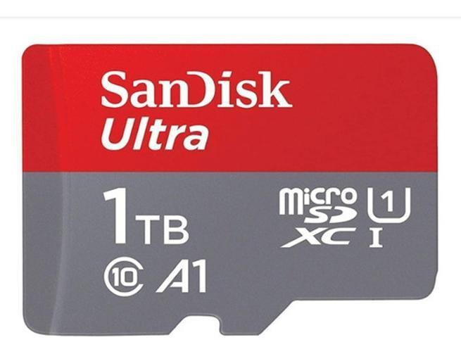 Cartão Micro Sd Card Sandisk Ultra Sdcx 1Tb 120Mb/S A1 Scandisk
