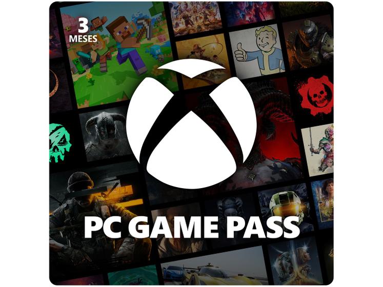 Cartão Presente Digital Microsoft Game Pass R 89,99 Cartão Presente