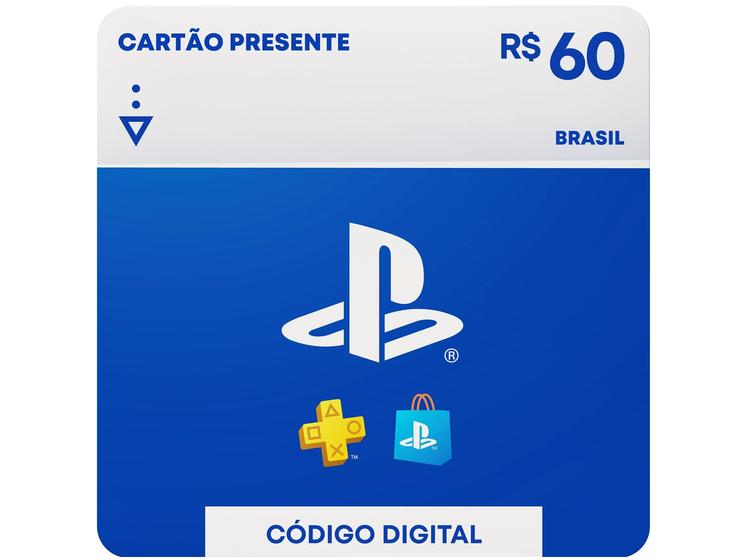 Imagem de Cartão Presente Digital PlayStation Store R$ 60,00 Sony PlayStation