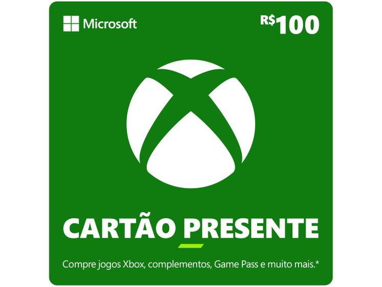 Imagem de Cartão Presente Digital Xbox R$ 100,00