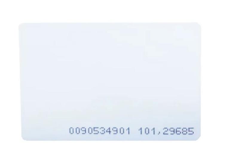 Imagem de CARTAO PROXIMIDADE 125 KHZ TK4100 (c/ 10 unidades)