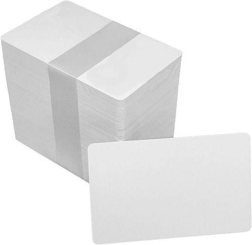 Imagem de Cartão Pvc Branco P/ Crachás 0,76mm - 1000 Unidades