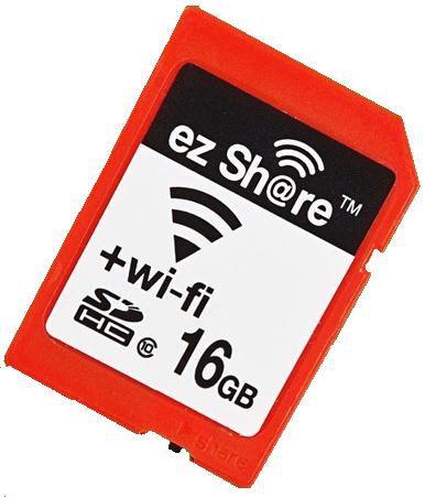 Imagem de Cartão SDHC 16Gb Wi-Fi Ezshare