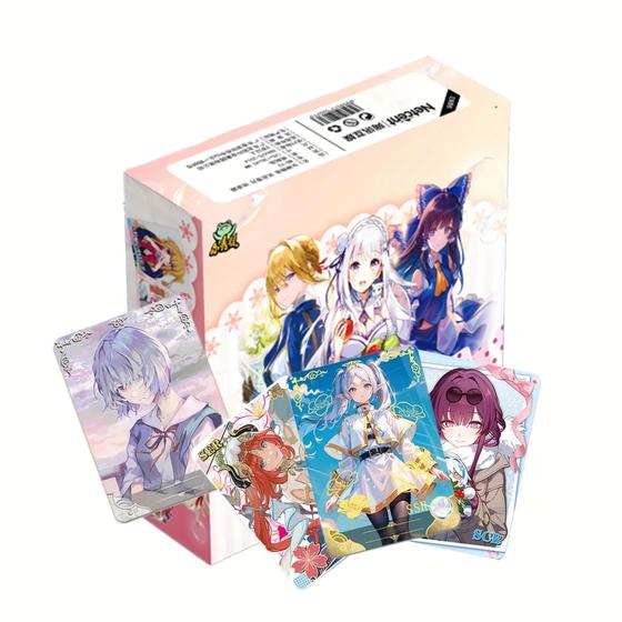 Imagem de Cartas Colecionáveis de Anime Deusa História - 150 Peças (30 Sacos) - Vento, Flor, Neve e Lua