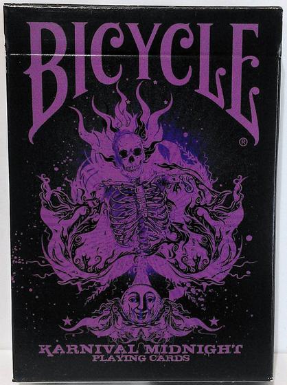 Imagem de Cartas de Baralho Bicycle Karnival Midnight Purple - Edição Limitada