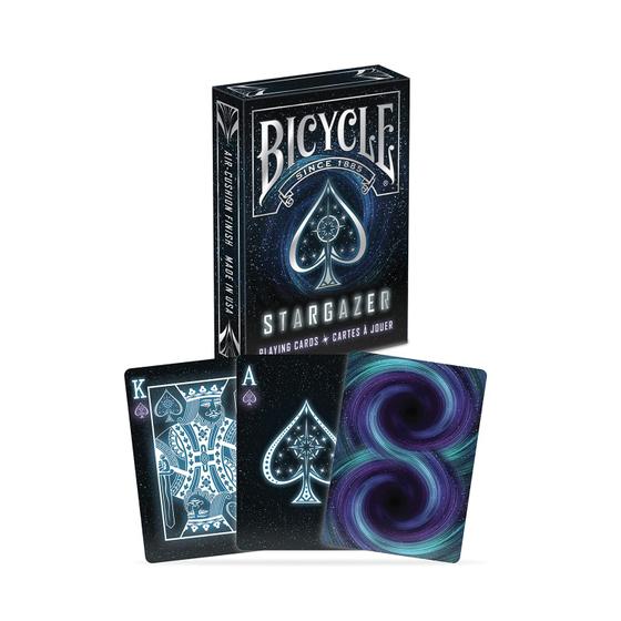 Imagem de Cartas de baralho Bicycle Stargazer Poker Size Standard Index