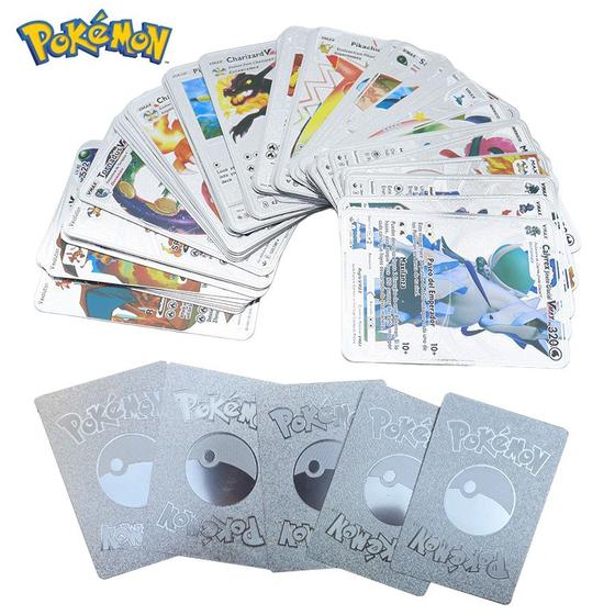 Imagem de Cartas de pokemon 27 Cartinhas Sem Repetição Cards Pikachu
