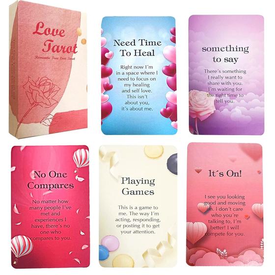 Imagem de Cartas de Tarot Oracle Han Yu Bowen - Twin Flame - 54 Cartas