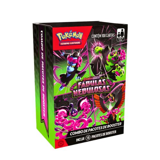 Imagem de Cartas Pokémon Booster Display Box Fabulas Nebulosas Copag