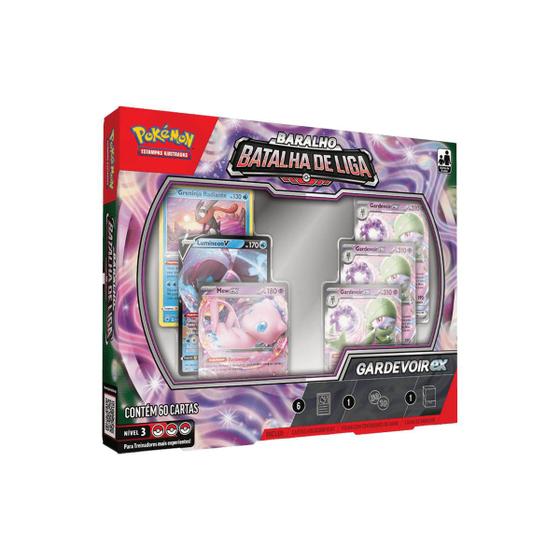 Imagem de Cartas Pokémon Box Deck Batalha de Liga Gardevoir ex - Copag