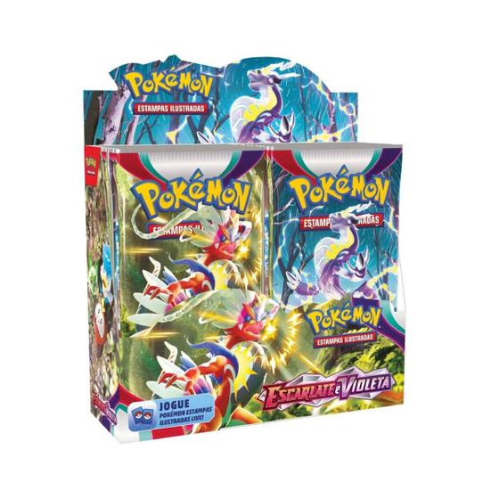 Imagem de Cartas Pokemon Box Display Escarlate e Violeta - Copag