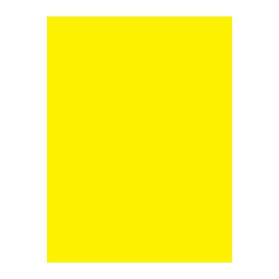 Imagem de Cartaz de Oferta Amarelo Neutro Sem Escrita Mini A6 10,5x15cm Papel Duplex 100 unidades
