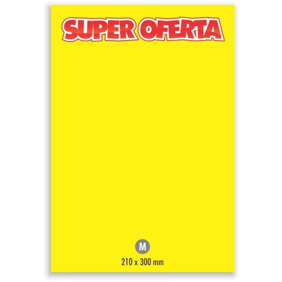 Imagem de Cartaz para Marcacao Oferta Medio 30X21CM. Amarelo