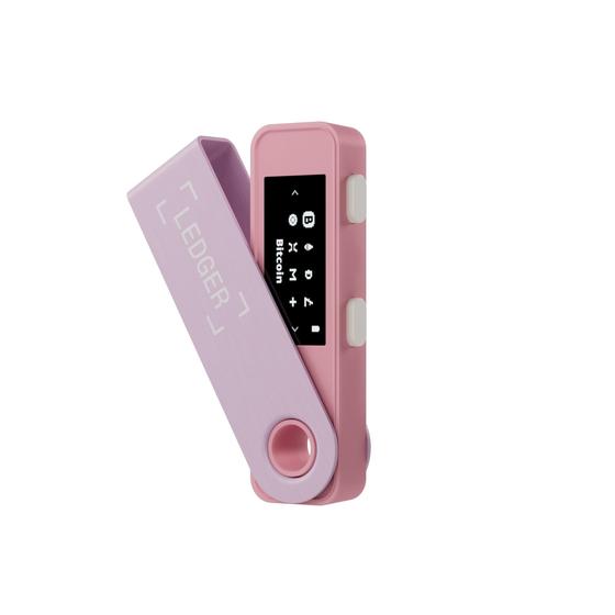 Imagem de Carteira de hardware Ledger Nano S Plus rosa pastel