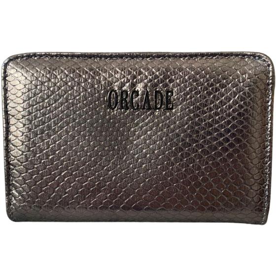 Carteira De Mão Feminina Média Snake Couro Tendência Moda Ca0002 Orcade Prata Menor preço em Carteira De Mão Feminina Média Snake Couro Tendência Moda Ca0002 Orcade Prata