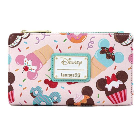 Imagem de Carteira Loungefly Disney Mickey e Minnie Mouse - Edição Sweets