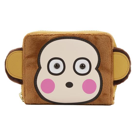 Imagem de Carteira Loungefly Sanrio MONKICHI Cosplay Zip Around Vegan Le