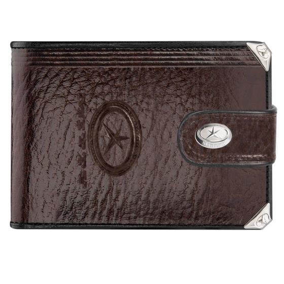 Imagem de Carteira Masculina Mitty Couro 100% Legitimo M0F 0002 Café