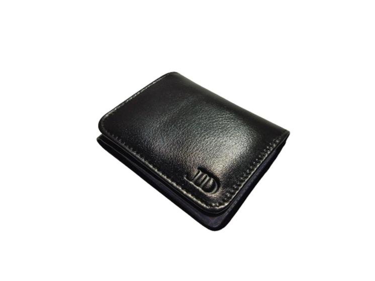 Carteira Masculina Pequena modelo L com porta cartões e cnh em Couro Menor preço em Carteira Masculina Pequena modelo L com porta cartões e cnh em Couro