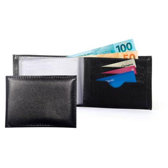 Carteira Masculina Porta Cartão Menor preço em Carteira Masculina Porta Cartão