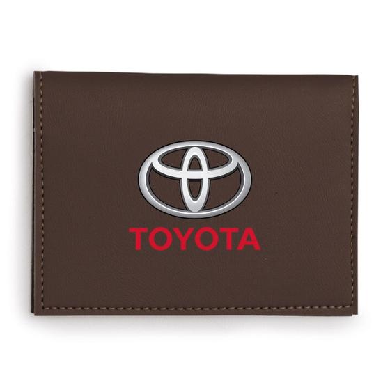 Imagem de Carteira Masculina Porta Cartôes Cnh Identidade Para Toyota