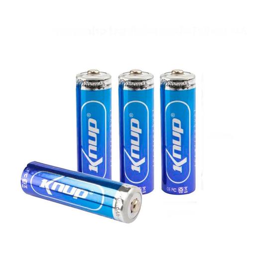 Cartela 4 Pilhas Recarregável AA 2700mAh Pequena Menor preço em Cartela 4 Pilhas Recarregável AA 2700mAh Pequena