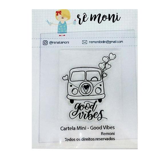 Imagem de Cartela com 1 carimbo Mini-good vibes Lilipop