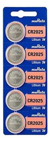 Imagem de Cartela Com 5 Bateria Cr2025 Murata