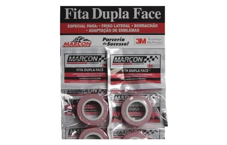 Imagem de Cartela Fita Dupla Face 3 Metros X 11 Mm Com 10 Unidades