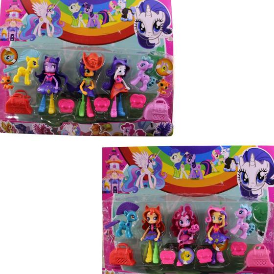 Imagem de Cartela My Little Pony Edição Especial Brinquedo Coleção