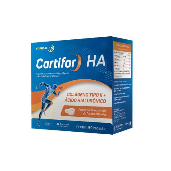Cartifor HA (Colágeno tipo 2 + Ácido hialurônico) Menor preço em Cartifor HA (Colágeno tipo 2 + Ácido hialurônico)