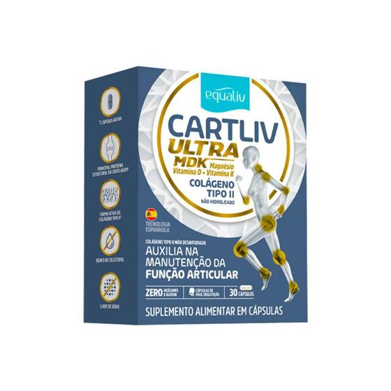 Imagem de Cartiliv Ultra Mdk - 30 Cápsulas - Equaliv