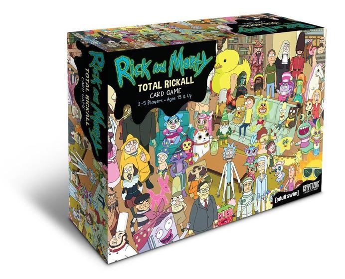 Imagem de Cartões de jogo de festa Rick and Morty Total Rickall Episode