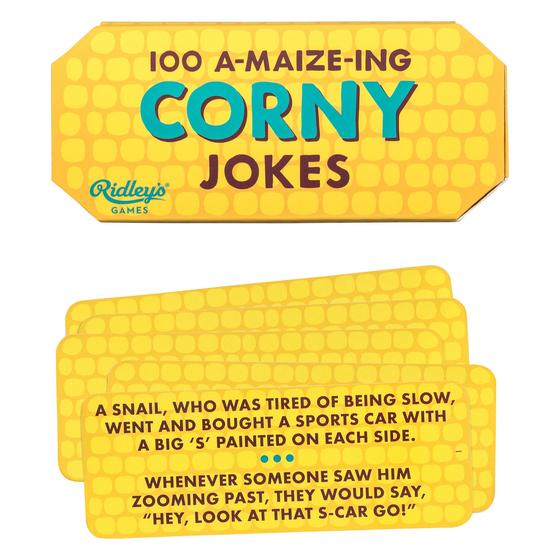 Imagem de Cartões de piadas Ridley's 100 A Maize-ing Corny Piadas para crianças e adultos