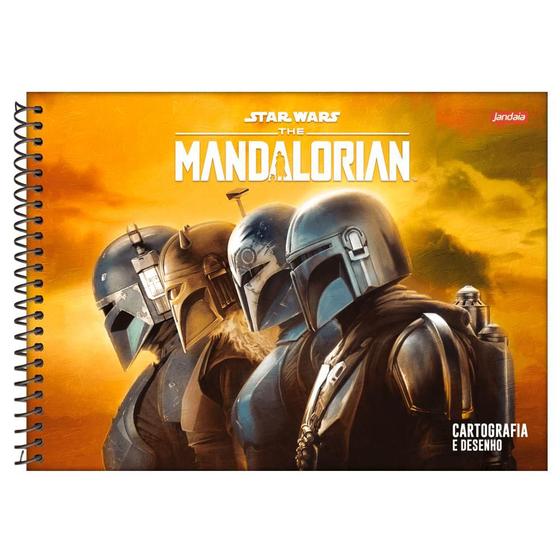 Imagem de Cartografia C.D. 80 Fls. Jandaia - Star Wars Mandalorian 3