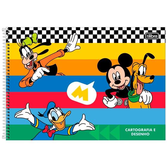 Imagem de Cartografia C.D. 80 Fls Tilibra - Mickey 6