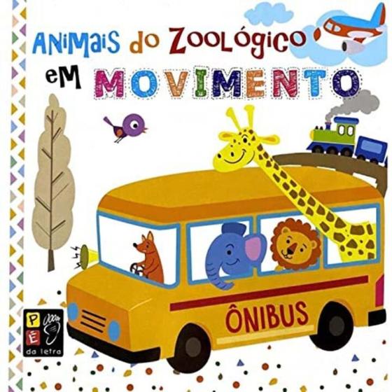 Imagem de Cartonado - Animais Do Zoologico Em Movimento