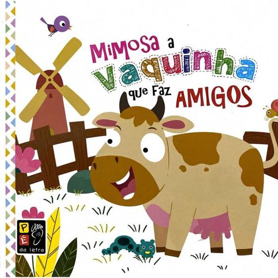Imagem de Cartonado Pé da Letra - Mimosa, a Vaquinha que faz Amigos -  