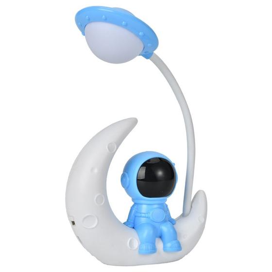 Imagem de Cartoon USB Astronauta Luz noturna, aprendizado dobrável e