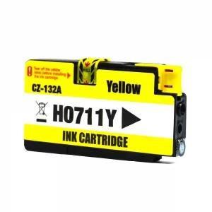 Imagem de Cartucho compatível hp 711xl yellow