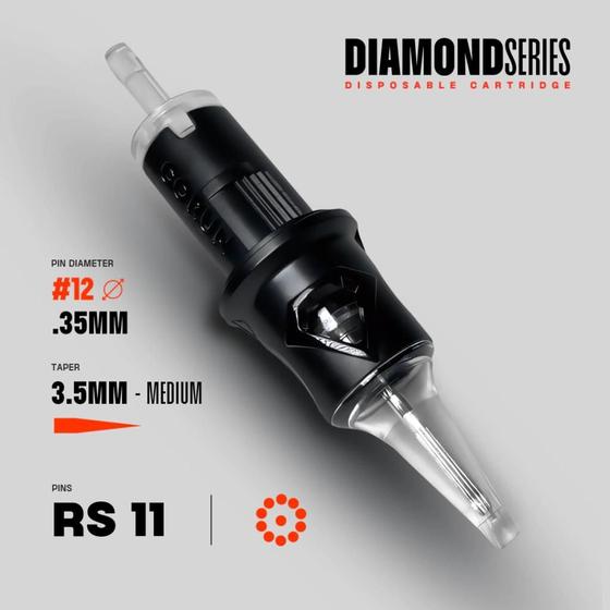 Imagem de Cartucho corun diamond series round shader - cx 20 un