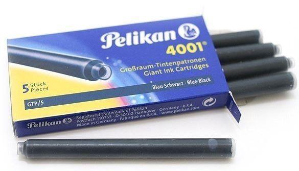 Imagem de Cartucho De Tinta Azul Negro Pelikan Gtp5 4001 Para Tinteiro