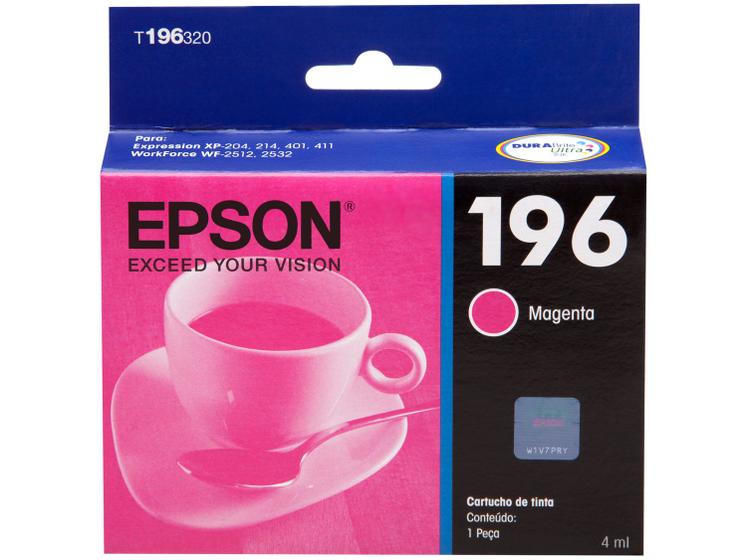 Imagem de Cartucho de Tinta Epson T196320-BR Magenta