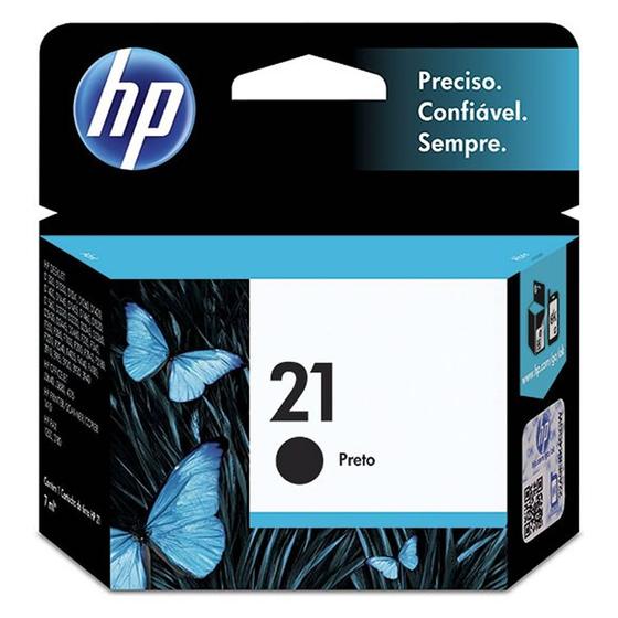 Imagem de Cartucho de Tinta HP 21, Preto