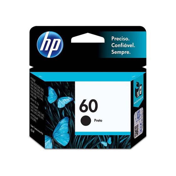 Imagem de Cartucho de Tinta HP 60 Preto CC640WB